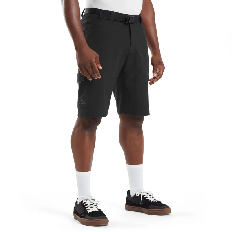 Altura Esker Cargo Baggy Shorts + Liner Black -2