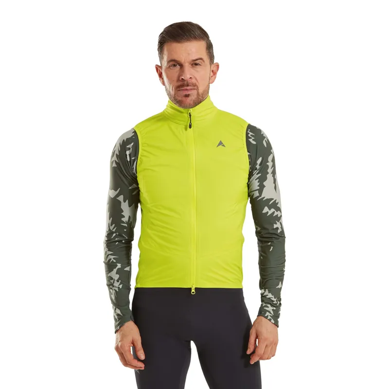 Altura Icon Pocket Rocket Waterproof Packable Road Gilet Lime-3