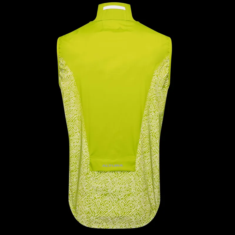 Altura Icon Pocket Rocket Waterproof Packable Road Gilet Lime-11