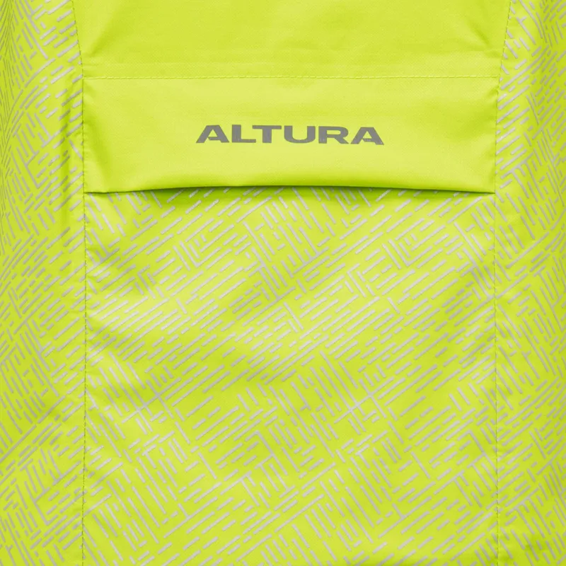 Altura Icon Pocket Rocket Waterproof Packable Road Gilet Lime-8