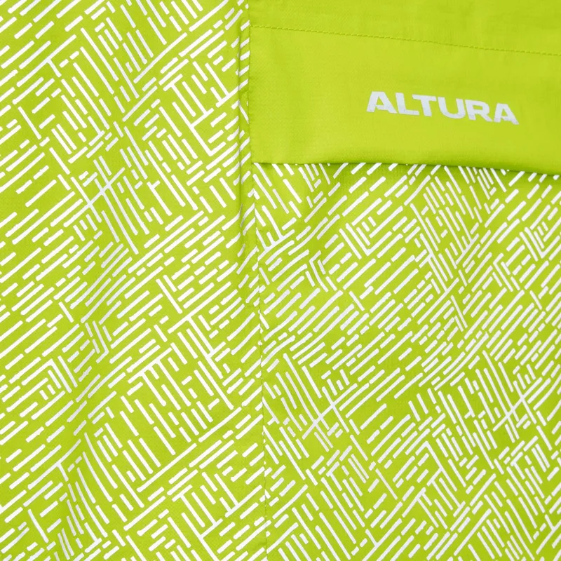 Altura Icon Pocket Rocket Waterproof Packable Road Gilet Lime-9
