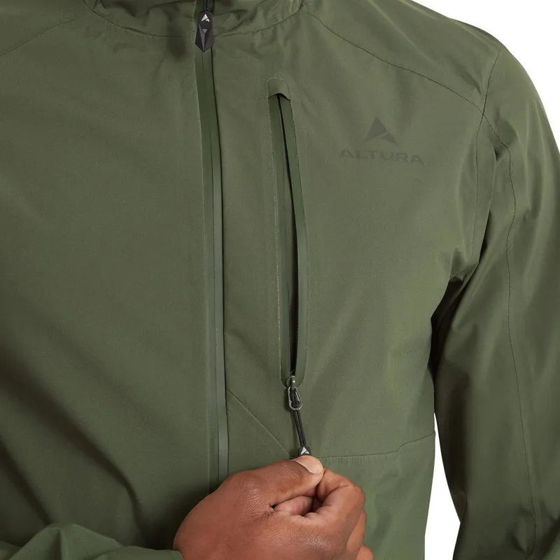 Altura Ridge Lite Waterproof Jacket Khaki-3