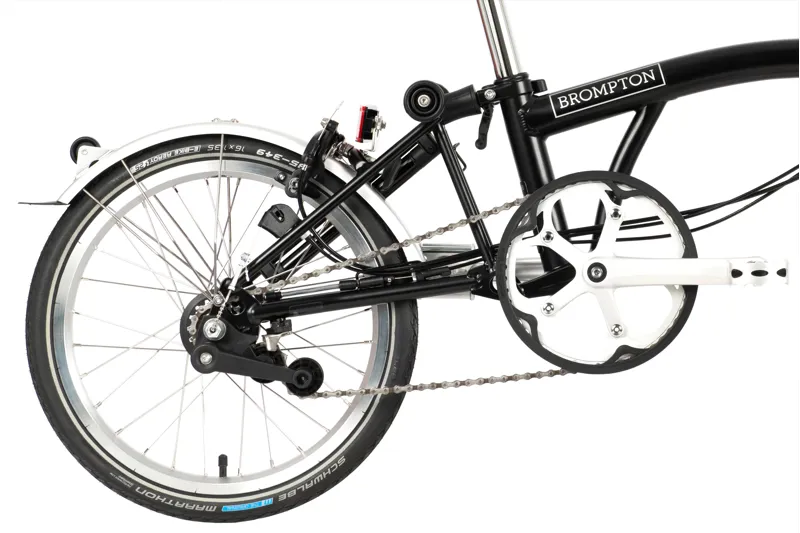 Brompton C-Line Explore High Bar Folding Bike Black-4