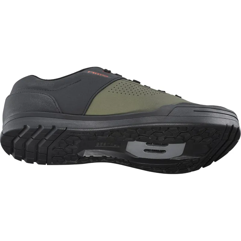 Shimano AM503 SPD MTB Shoes Olive-1