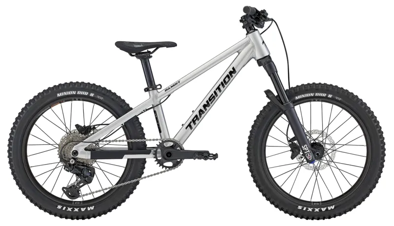Transition Bandit Hardtail Kids Bike 2025 One Size Raw Alloy