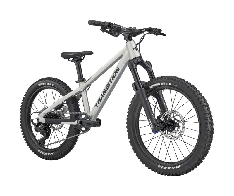 Transition Bandit Hardtail Kids Bike 2025 One Size Raw Alloy-1