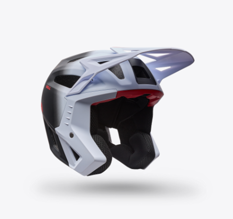 Bell 3QTR-Air Mips Grid Helmet White/Black-1