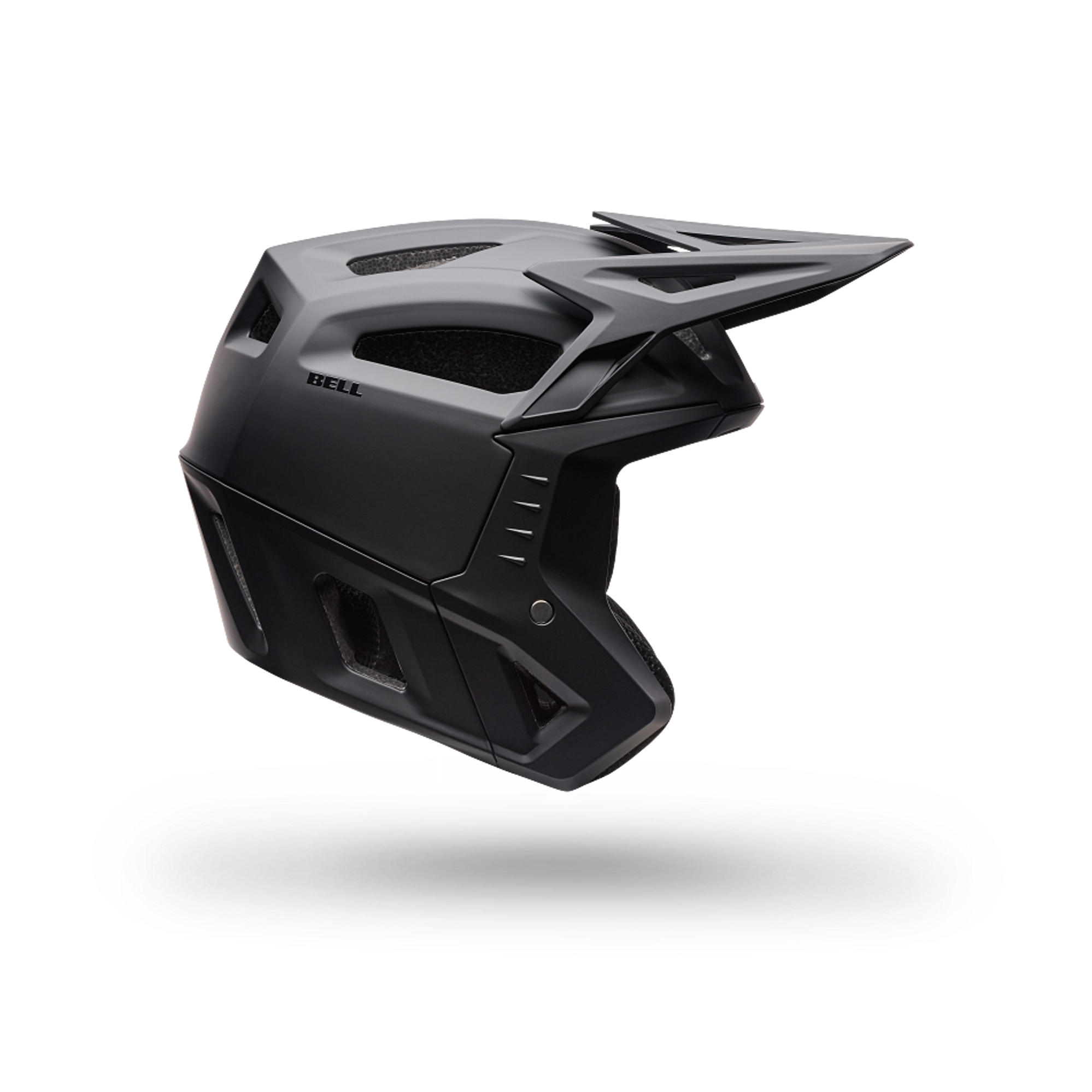 bell black arrow turbine helmet Full-10 Spherical Full Face and integrated drop Bell Broozer Helmet (Arc Matte