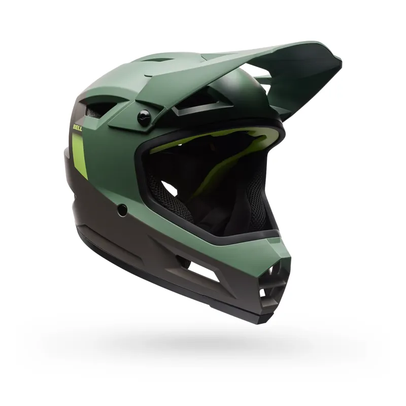Bell Sanction 2 DLX Mips Blip Vintage Olive-1