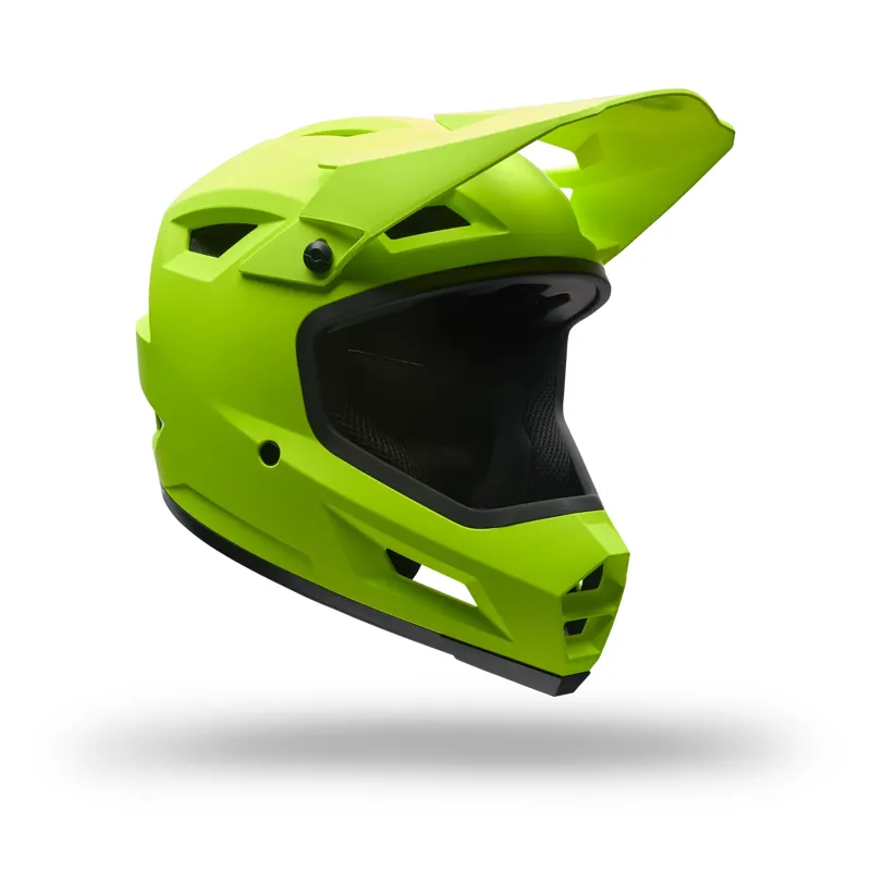 Bell Sanction 2 Matt MTB Full Face Helmet Fluorescent Yellow