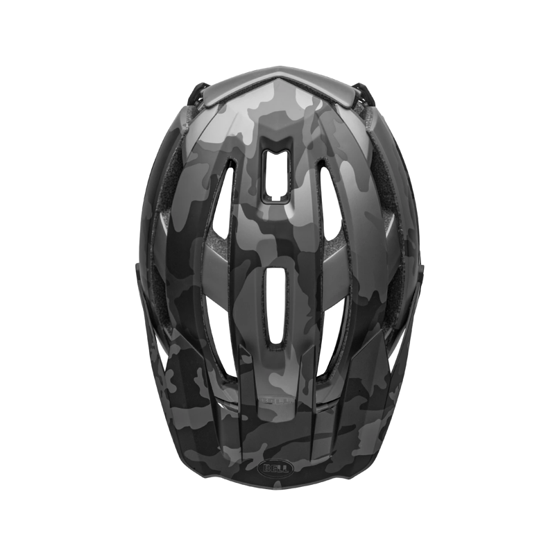 Bell Super Air Spherical Pedigree Helmet Matte/Gloss Black Camo-4