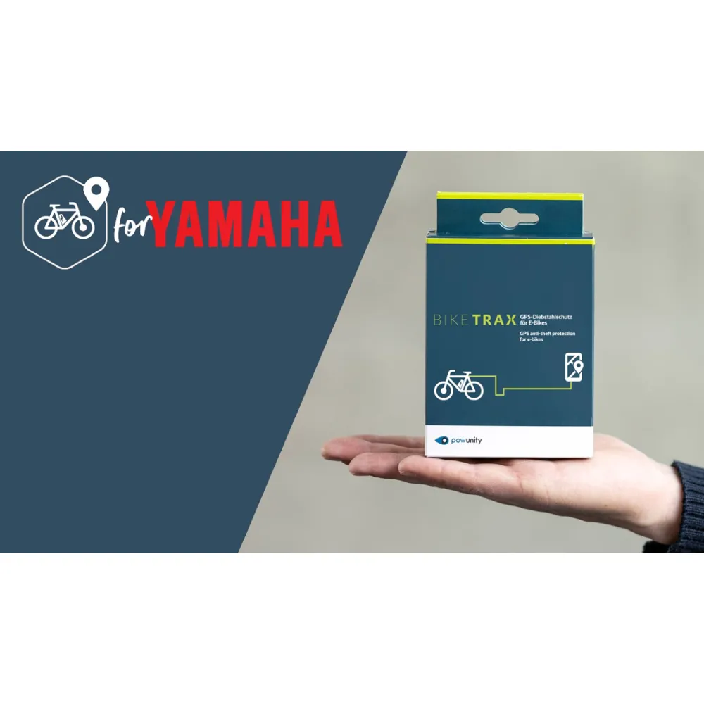 Image of PowUnity BikeTrax Yamaha E-Bike GPS Tracker Set