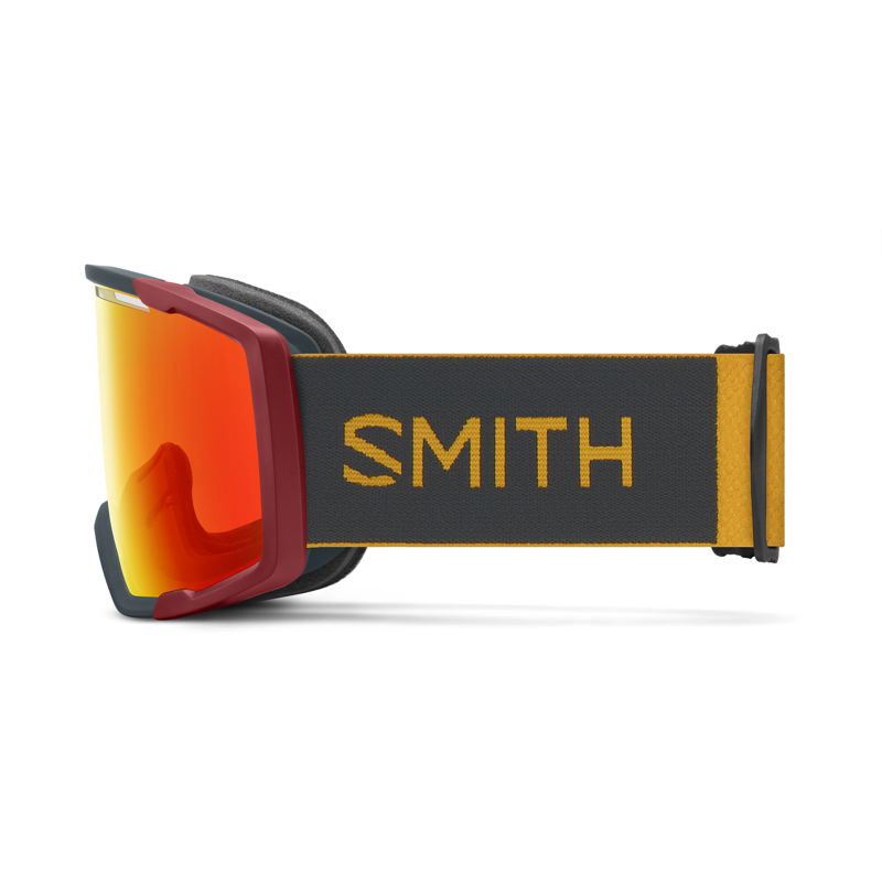 Smith Rhythm MTB Goggles OS Slate Fools Gold/ChromaPop Everyday Red Mirror Lens-1