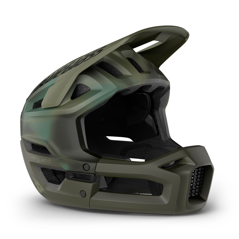 Bluegrass Vanguard Core Mips MTB Full Face Helmet Fluid Green-2