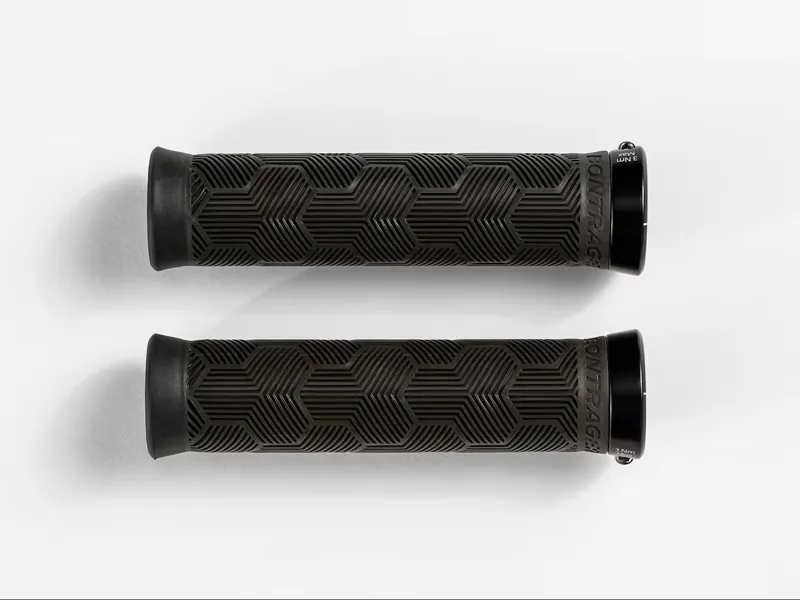 Bontrager XR Elite Comp Recycled Plastic Grip 130mm Olive Grey-2