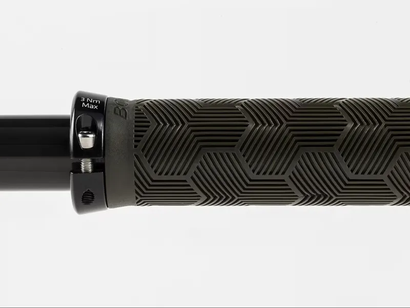 Bontrager XR Elite Comp Recycled Plastic Grip 130mm Olive Grey-1