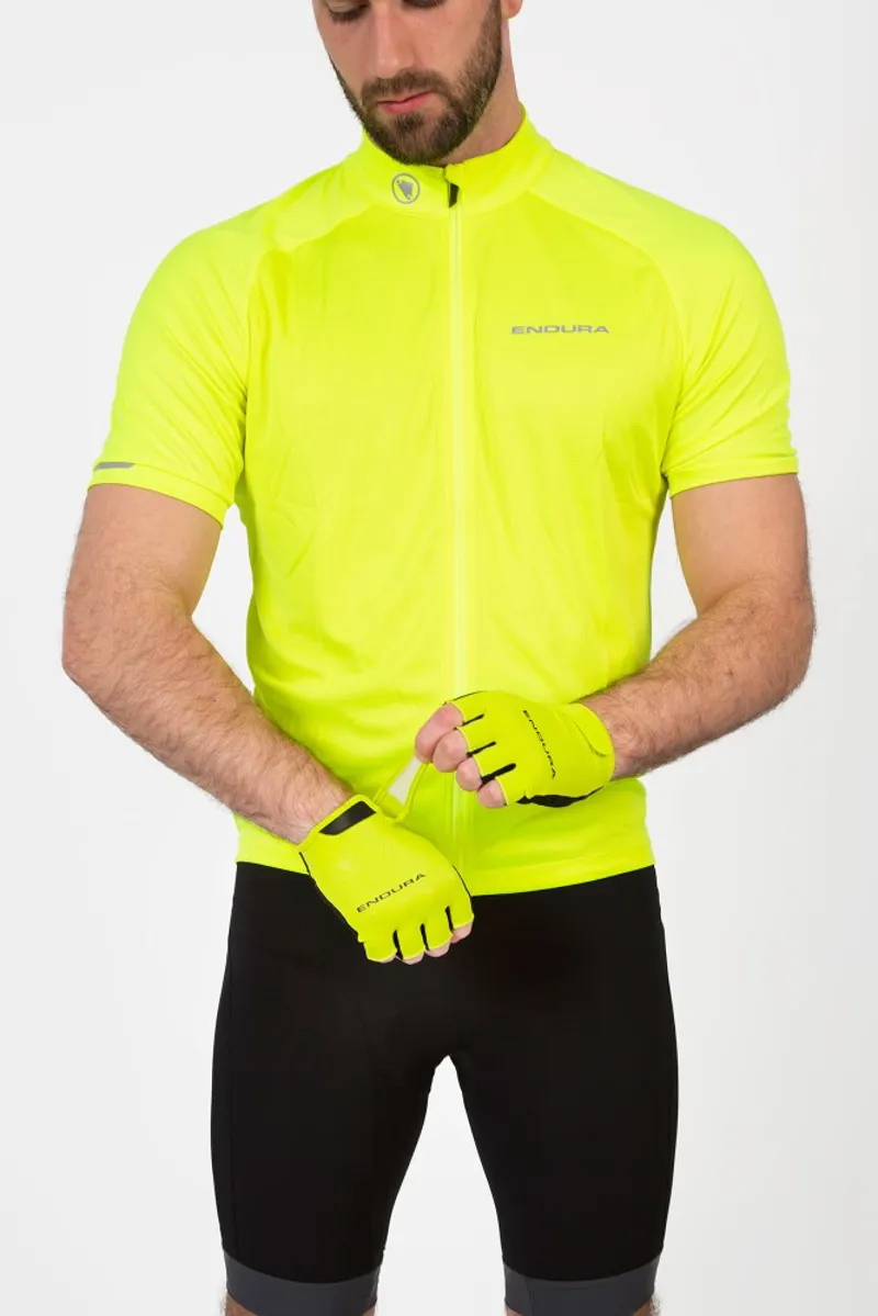 Endura Xtract Road Mitts HiViz Yellow-2