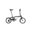 Brompton C Line 12 Speed Mid Bar Folding Bike 2026 Matt Black