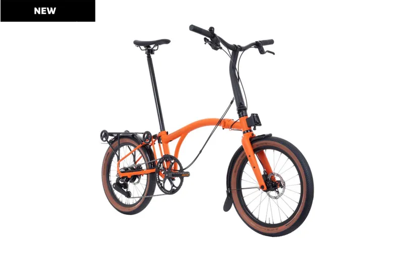 Brompton G Line Folding Bike 2026 Adventure Orange-1