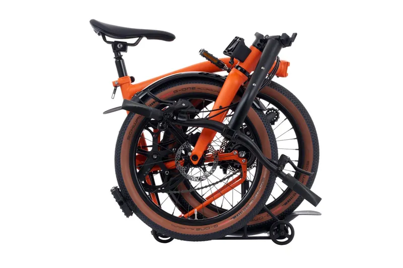 Brompton G Line Folding Bike 2026 Adventure Orange-3