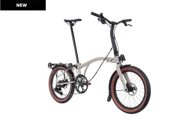 Brompton G Line Folding Bike 2026 Traildust White-1