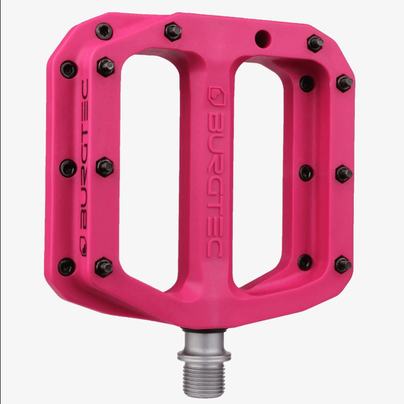 Burgtec MK4 Composite Pedals Toxic Barbie-1