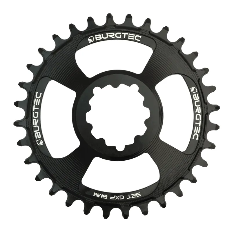 Burgtec Burgtec GXP 6mm Offset Thick Thin Chainring 32T SIL