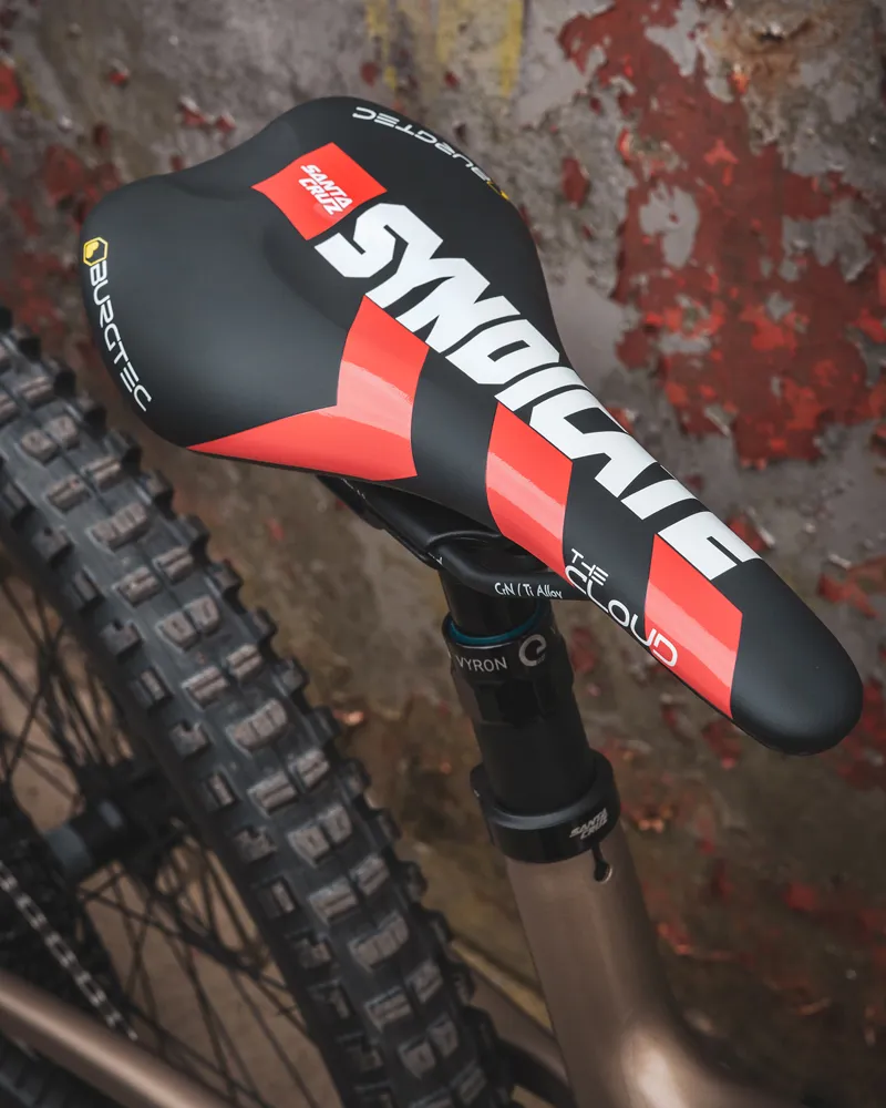 Burgtec x The Syndicate Cloud MK2 Titanium Rails Carbon Base Saddle-1