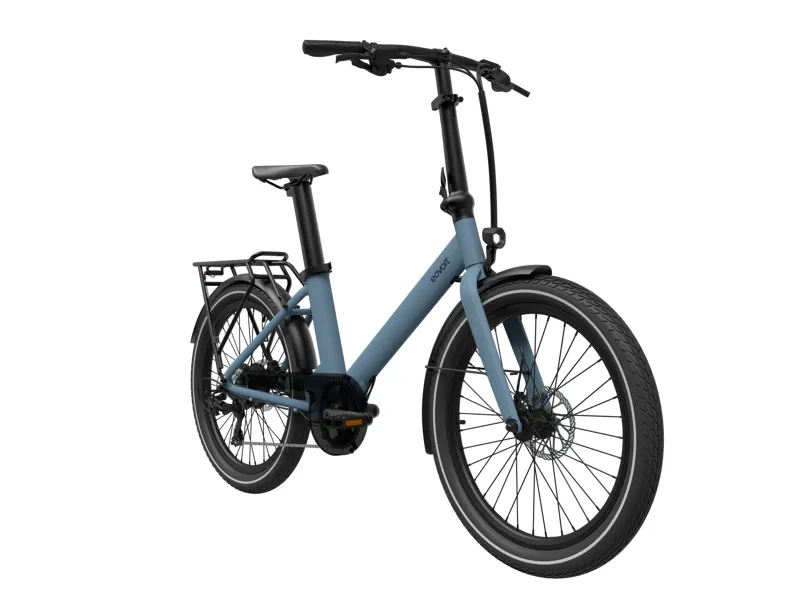 Eovolt Evening Compact Electric Bike 24in Wheel 2025 Ocean Blue-1