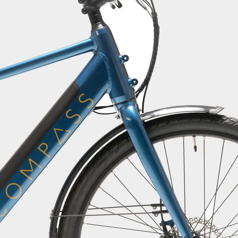 Calibre Navigate Hybrid Electric Bike Blue-3