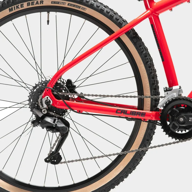 Calibre Rail 29er Mountain Bike 2025 Red-3