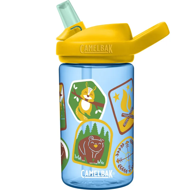 Camelbak Eddy+ Kids Bottle - Back To School Limited Edition - Explorer Patches 400ml