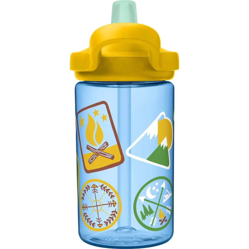 Camelbak Eddy+ Kids Bottle - Back To School Limited Edition - Explorer Patches 400ml-1