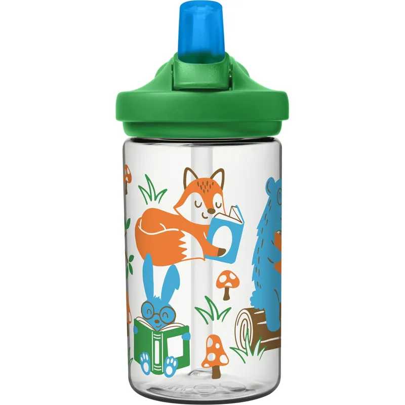 Camelbak Eddy+ Kids Bottle - Back To School Limited Edition - Reading Animals 400ml-3