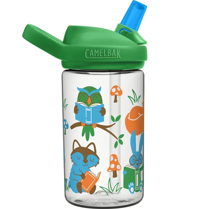 Camelbak Eddy+ Kids Bottle - Back To School Limited Edition - Reading Animals 400ml-2