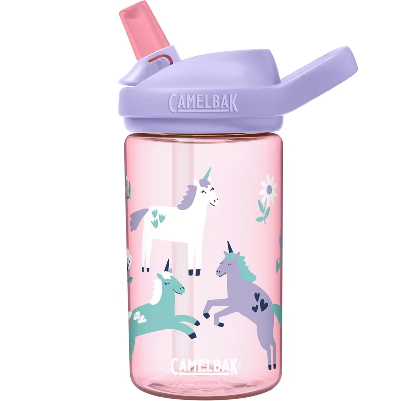 Camelbak Eddy+ Kids Bottle - Back To School Limited Edition - Unicorn Floral 400ml-3