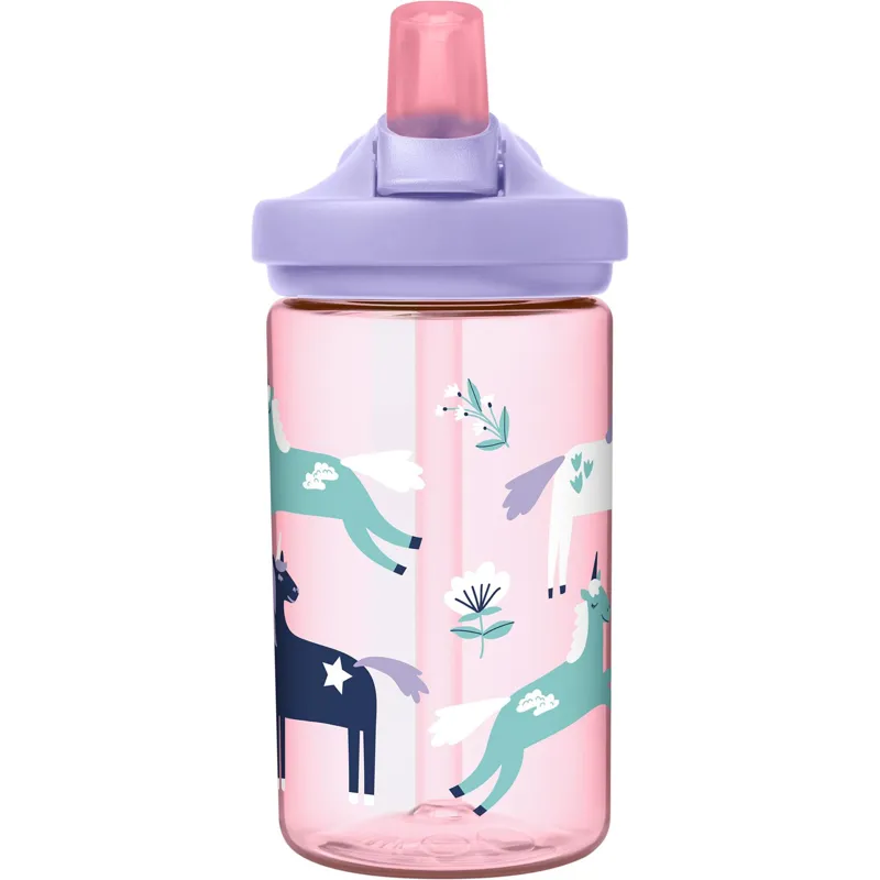 Camelbak Eddy+ Kids Bottle - Back To School Limited Edition - Unicorn Floral 400ml-2