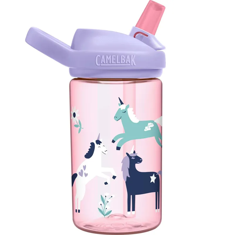 Camelbak Eddy+ Kids Bottle - Back To School Limited Edition - Unicorn Floral 400ml-1
