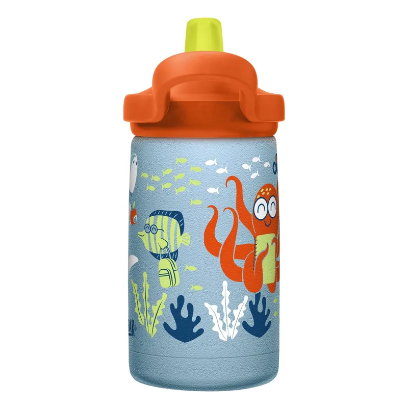 Camelbak Eddy+ Kids Stainless Steel Vacuum Insulated Back To School Limited Edition Bottle 350ml School of Fish-2