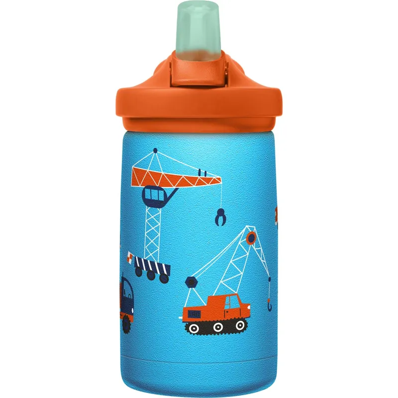 Camelbak Eddy+ Kids Vacuum Insulated Stainless Steel Bottle - Back To School Limited Edition 2024: Construction And Cranes 350ml-2