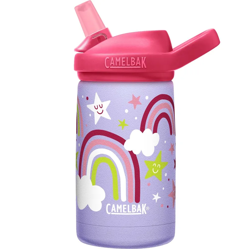 Camelbak Eddy+ Kids Vacuum Insulated Stainless Steel Bottle - Back To School Limited Edition 2024: Rainbow Stars 350ml-2