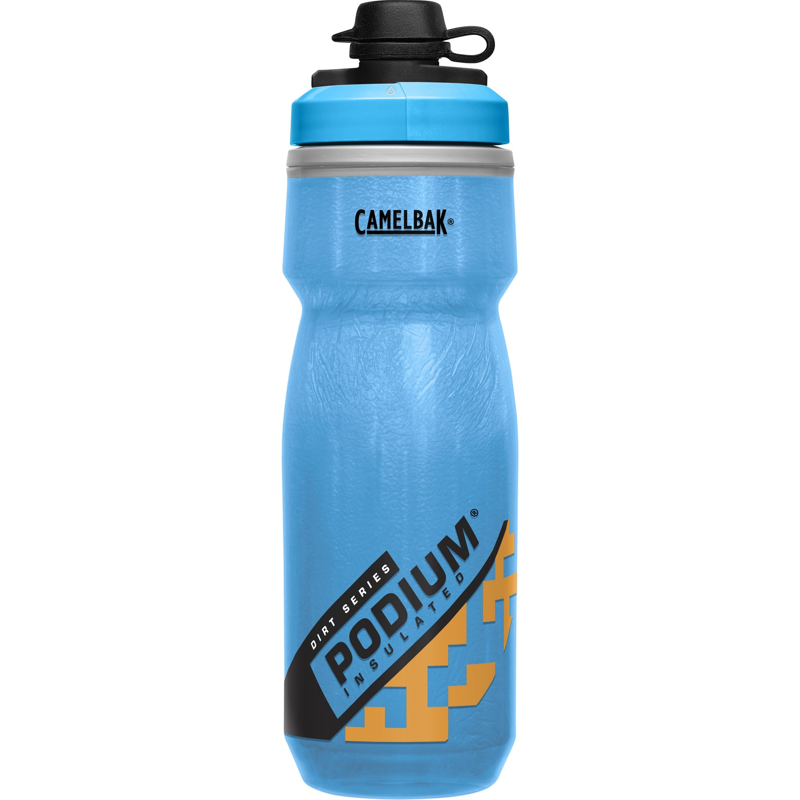 Camelbak Podium Dirt Series Chill Insulated Bottle 600ml Blue/Orange-3