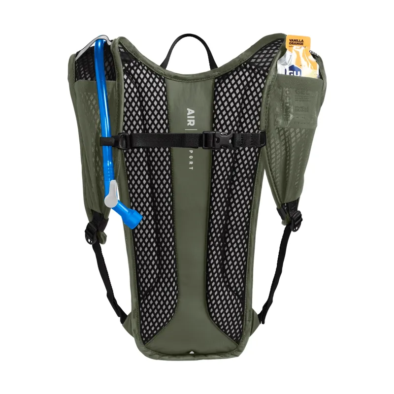 CamelBak Rogue Light 7 Bike Hydration Pack with Crux 2L Reservoir - Dusty Olive-4