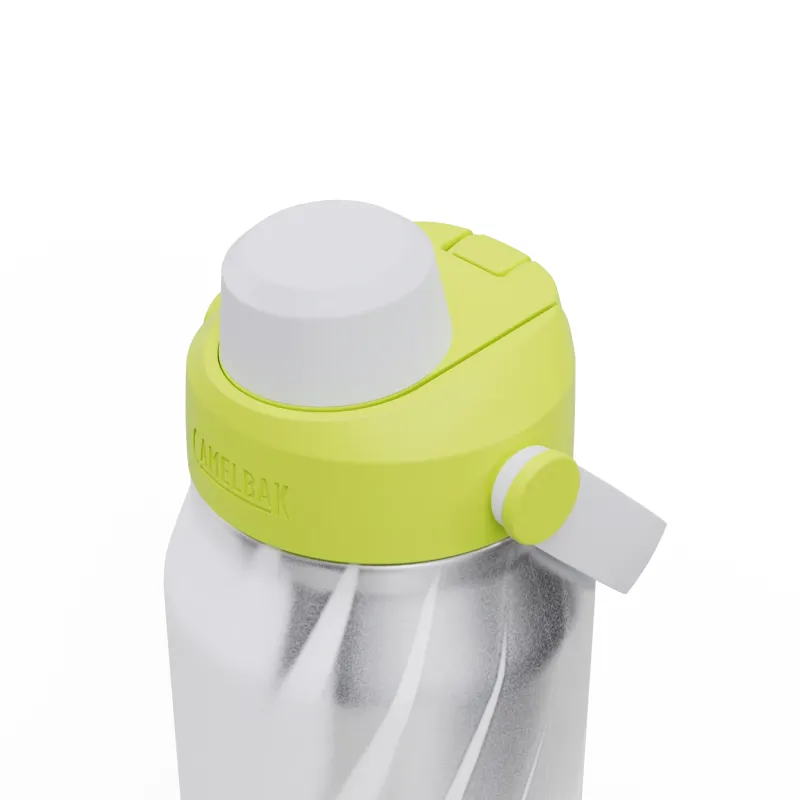 Camelbak Thrive Chug Vacuum Insulated Stainless Steel Bottle 32oz/1L Frequency White-3