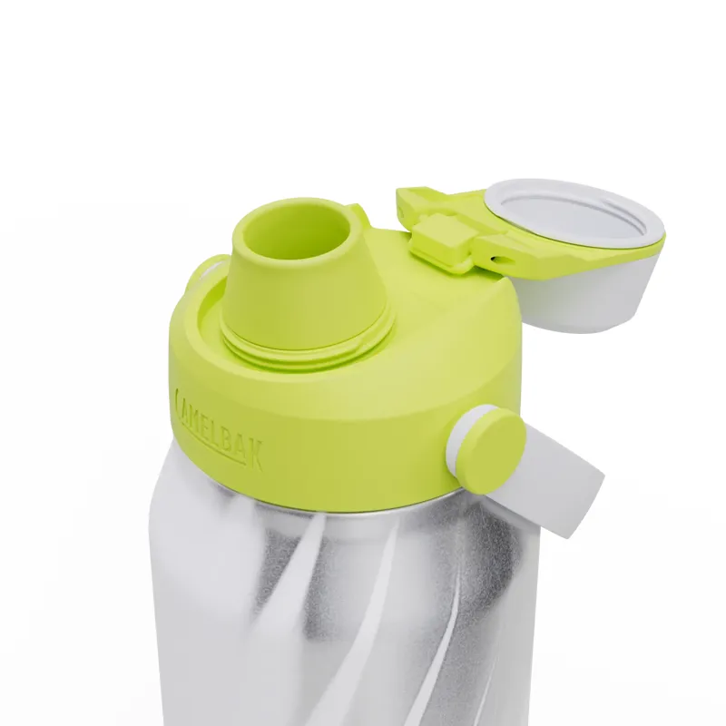 Camelbak Thrive Chug Vacuum Insulated Stainless Steel Bottle 32oz/1L Frequency White-2