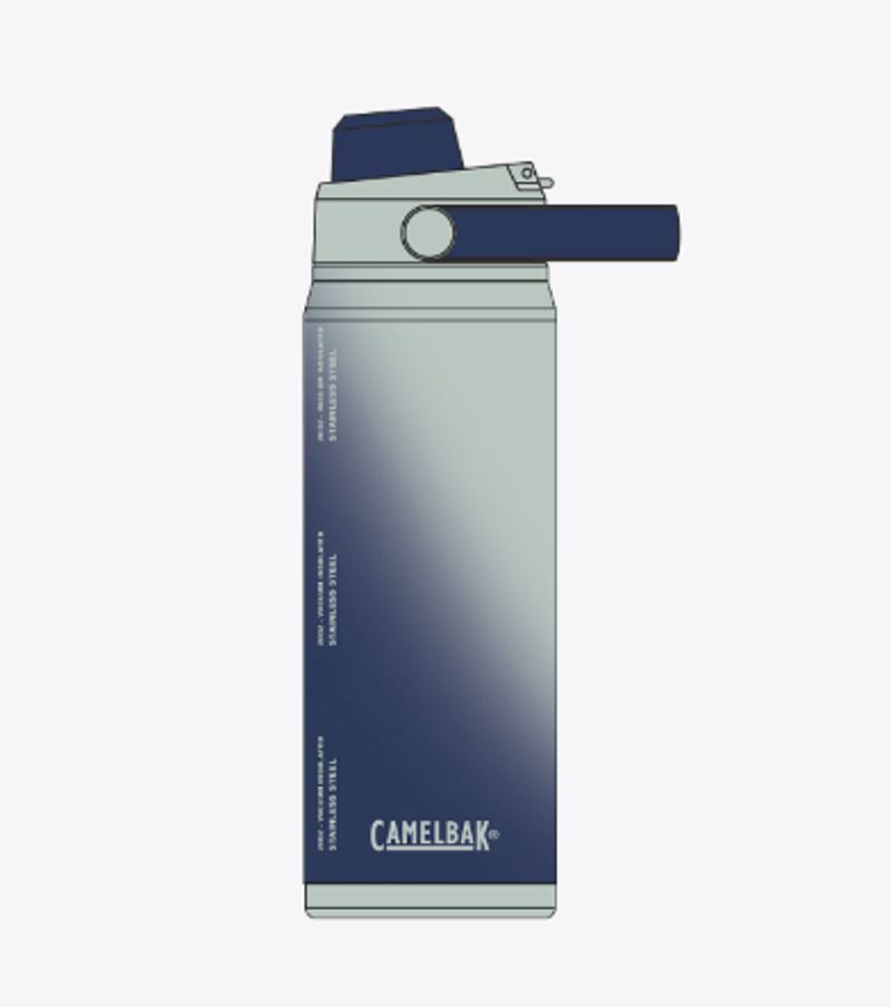 Camelbak Thrive Chug Vacuum Insulated Stainless Steel Bottle 20oz/600ml Deep Sea Dawn