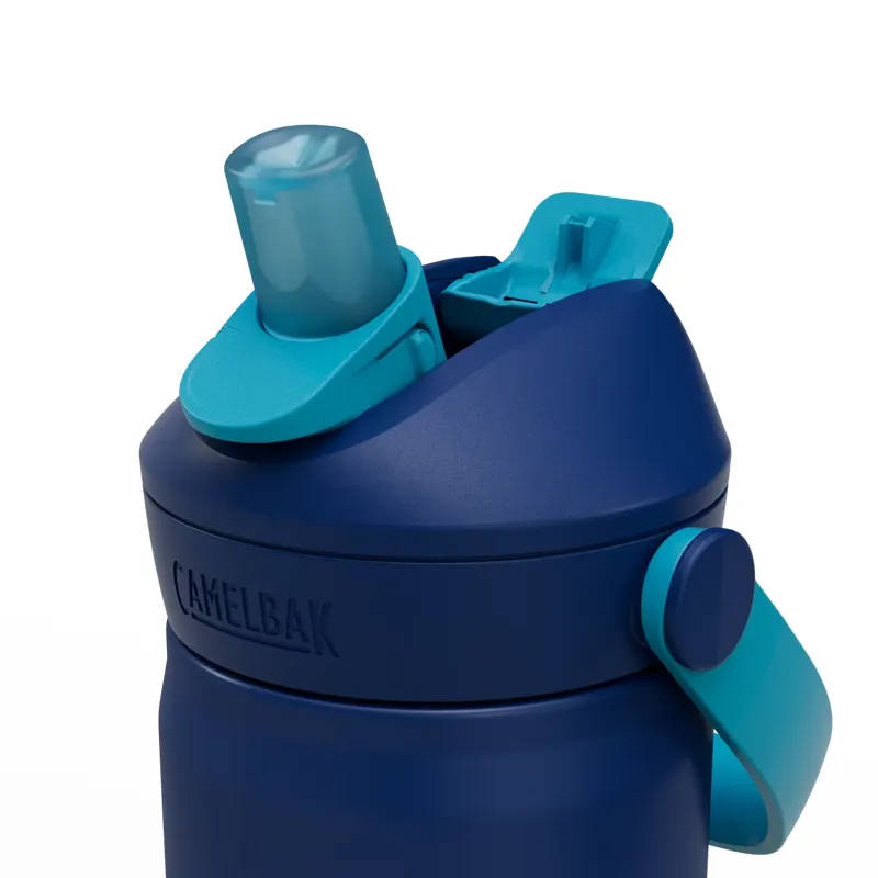 Camelbak Thrive Flip Straw Vacuum Insulated Stainless Steel Kids Bottle 12oz/350ml Blue Haze-3