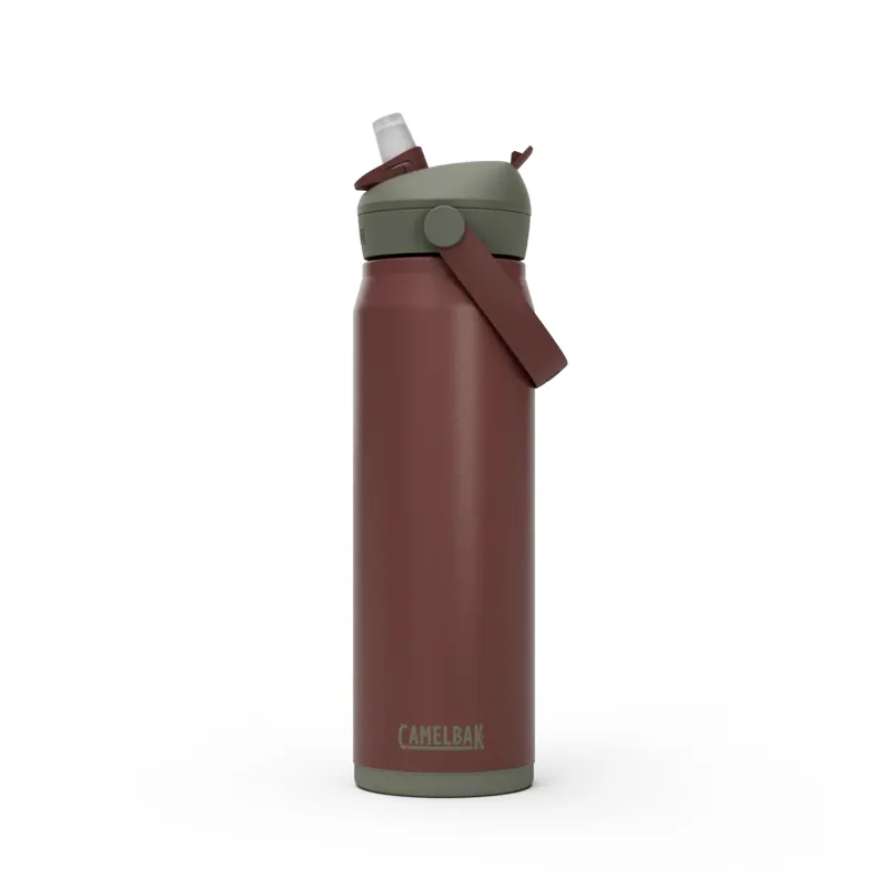 Camelbak Thrive Flip Straw Vacuum Insulated Stainless Steel Bottle 25oz/750ml Burnt Umber