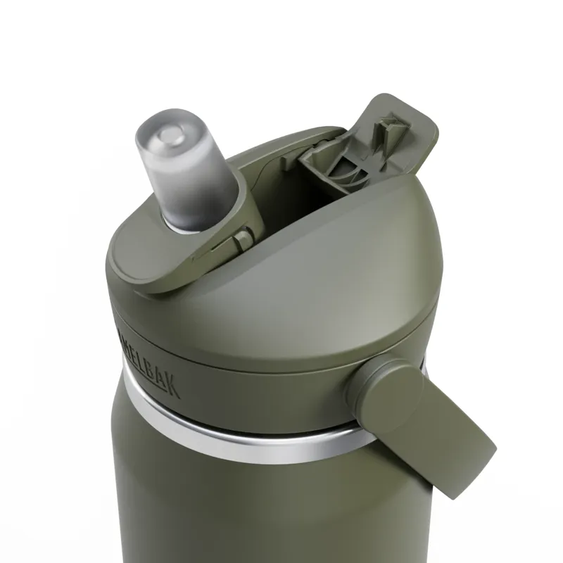 CamelBak Thrive Flip Straw Vacuum Insulated Stainless Steel Bottle 600ml Green Moss-2