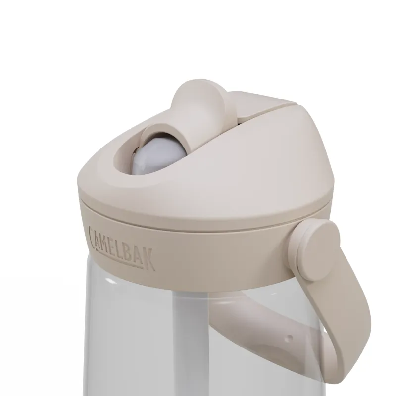 Camelbak Thrive Flip Straw Bottle with Tritan Renew 20oz/600ml Clear-3